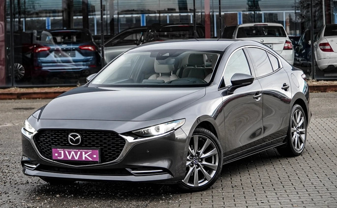 Mazda 3 cena 99900 przebieg: 77000, rok produkcji 2019 z Suchowola małe 781